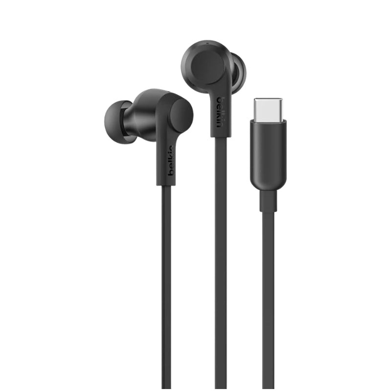 Belkin - SoundForm ANC 主動降噪 USB-C 有線耳機【香港行貨】
