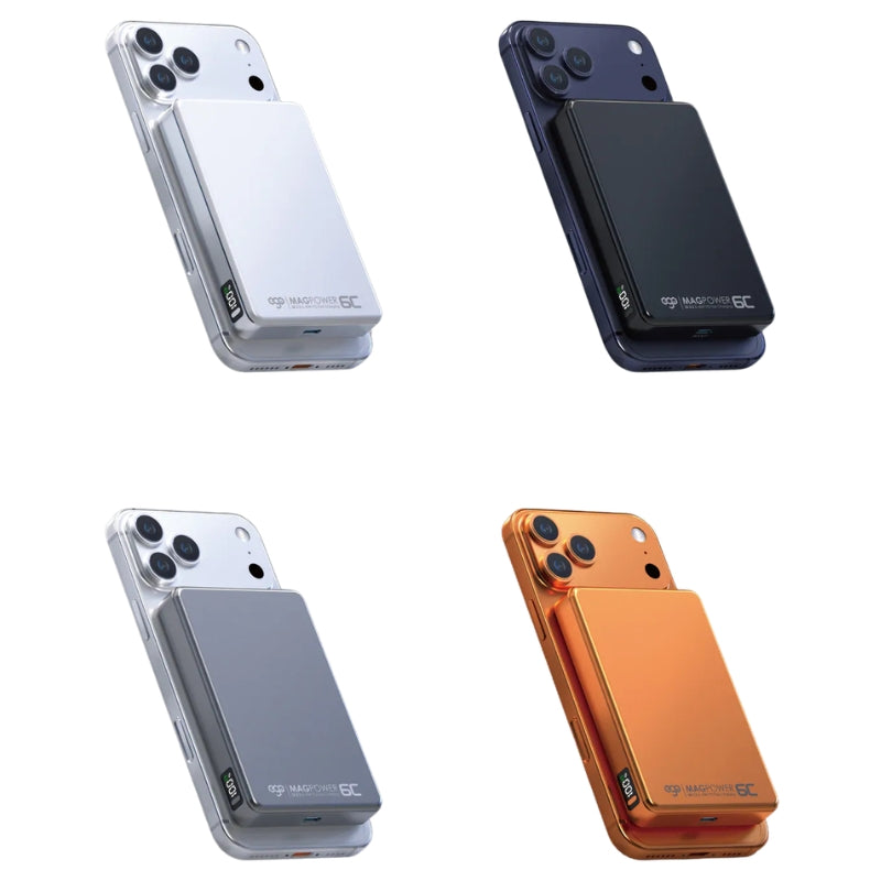 EGO - MagPower 6C 45W QI2.2 10000mAh 外置電 行動電源 尿袋 (10000mAh, CCC認證)【香港行貨】