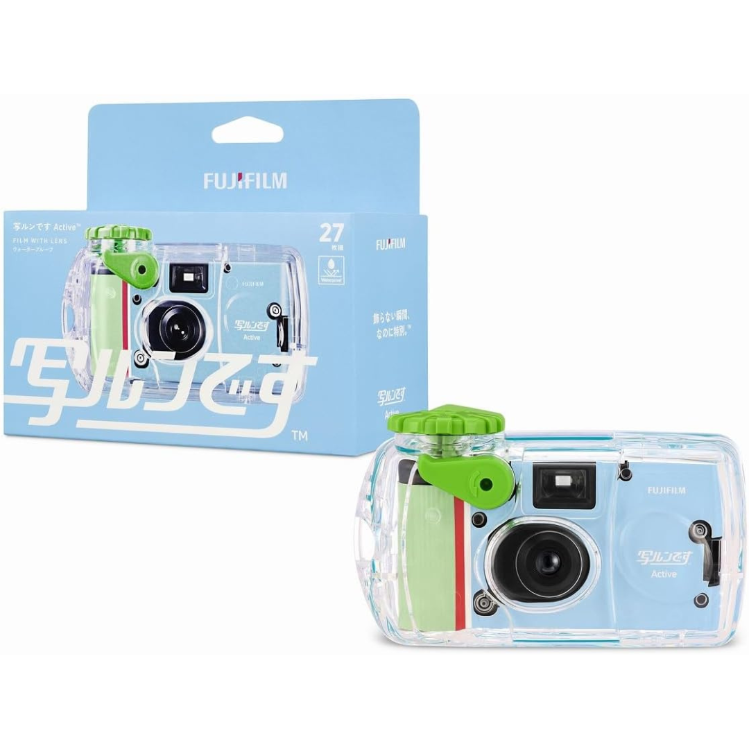 Fujifilm - 富士膠片 富士 Active 彩色防水即影即棄菲林相機 (27張)