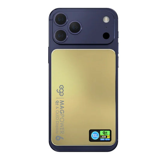 EGO - MagPower 6 QI2.2 10000mAh 外置電 行動電源 尿袋 (10000mAh, CCC認證)【香港行貨】
