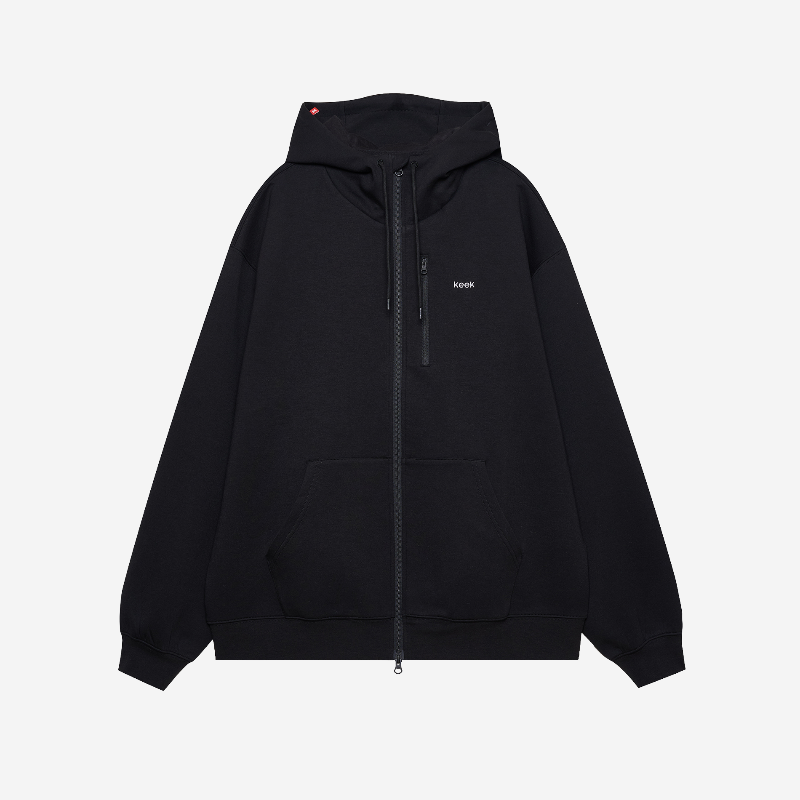 keek - Pillowdy Logo Hoodie V3 (High Neck) 吹氣頸枕連帽衛衣外套 高領 功能性衛衣 (S/M/L/XL/XXL)