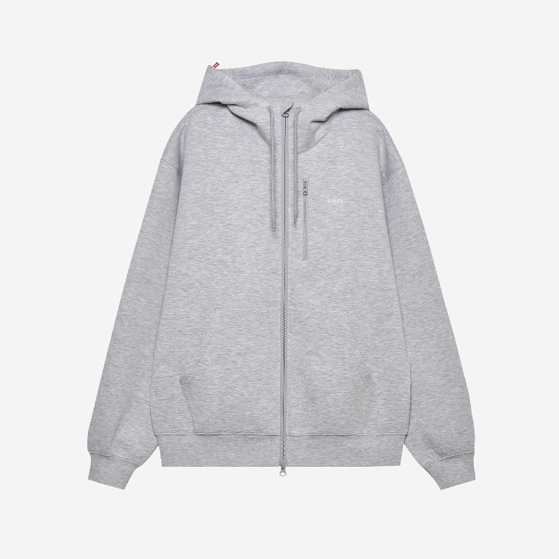 keek - Pillowdy Logo Hoodie V3 (High Neck) 吹氣頸枕連帽衛衣外套 高領 功能性衛衣 (S/M/L/XL/XXL)