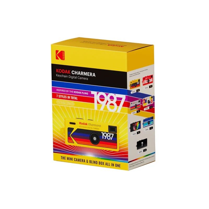 KODAK柯達 - Charmera 鑰匙圈數位相機盲盒 (款式隨機) Kodak Charmera