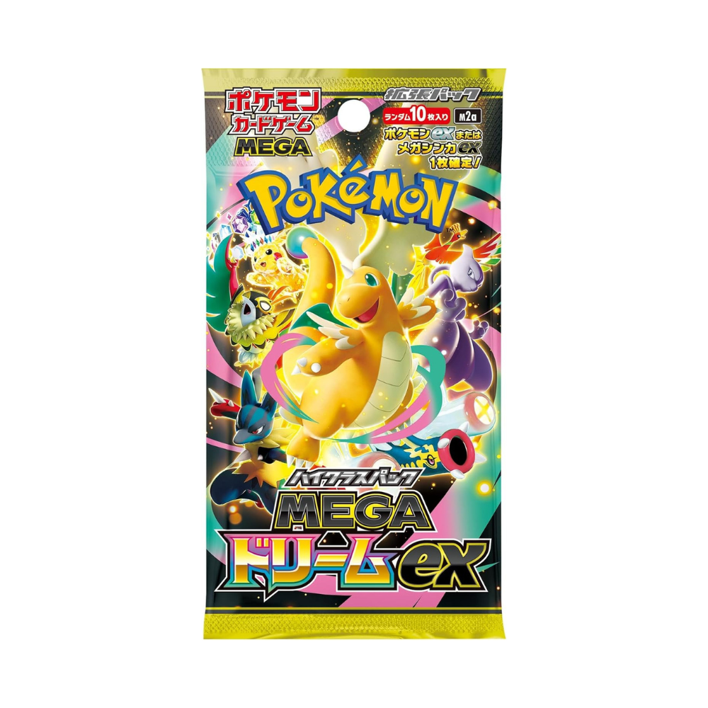 日版Pokemon寶可夢 - PTCG M2a MEGA Dream ex 原盒原膜未拆封 (高級擴充包 10包/盒) 超級進化夢想ex