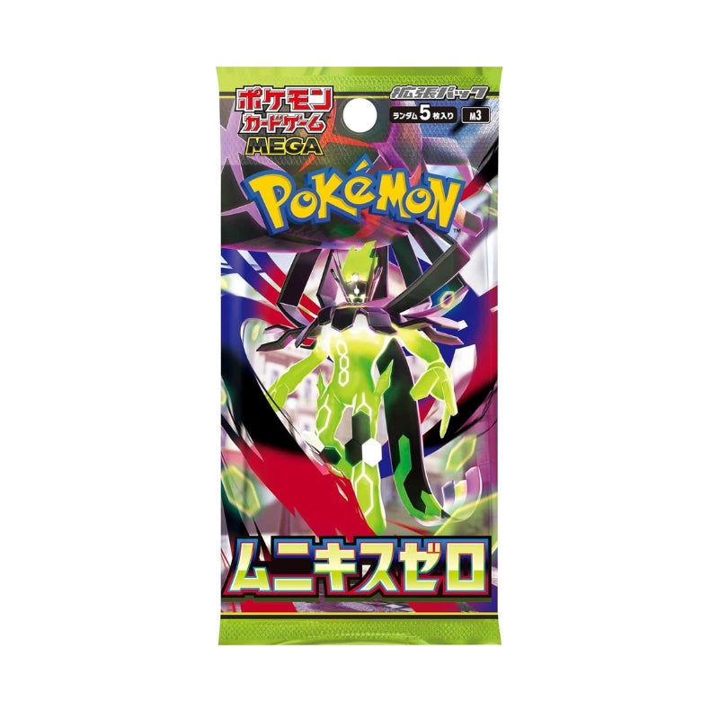 日版Pokemon寶可夢 - PTCG M3 MEGA Munikis Zero 原盒原膜未拆封 (擴充包 30包/盒) 虛無歸零