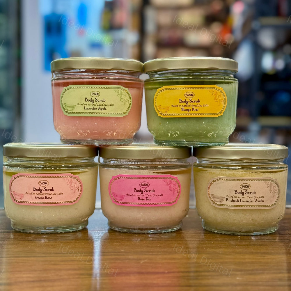Sabon - 身體磨砂膏 (600g 大瓶裝) 天然死海鹽 Body Scrubs【平行進口｜Expire: 2027】