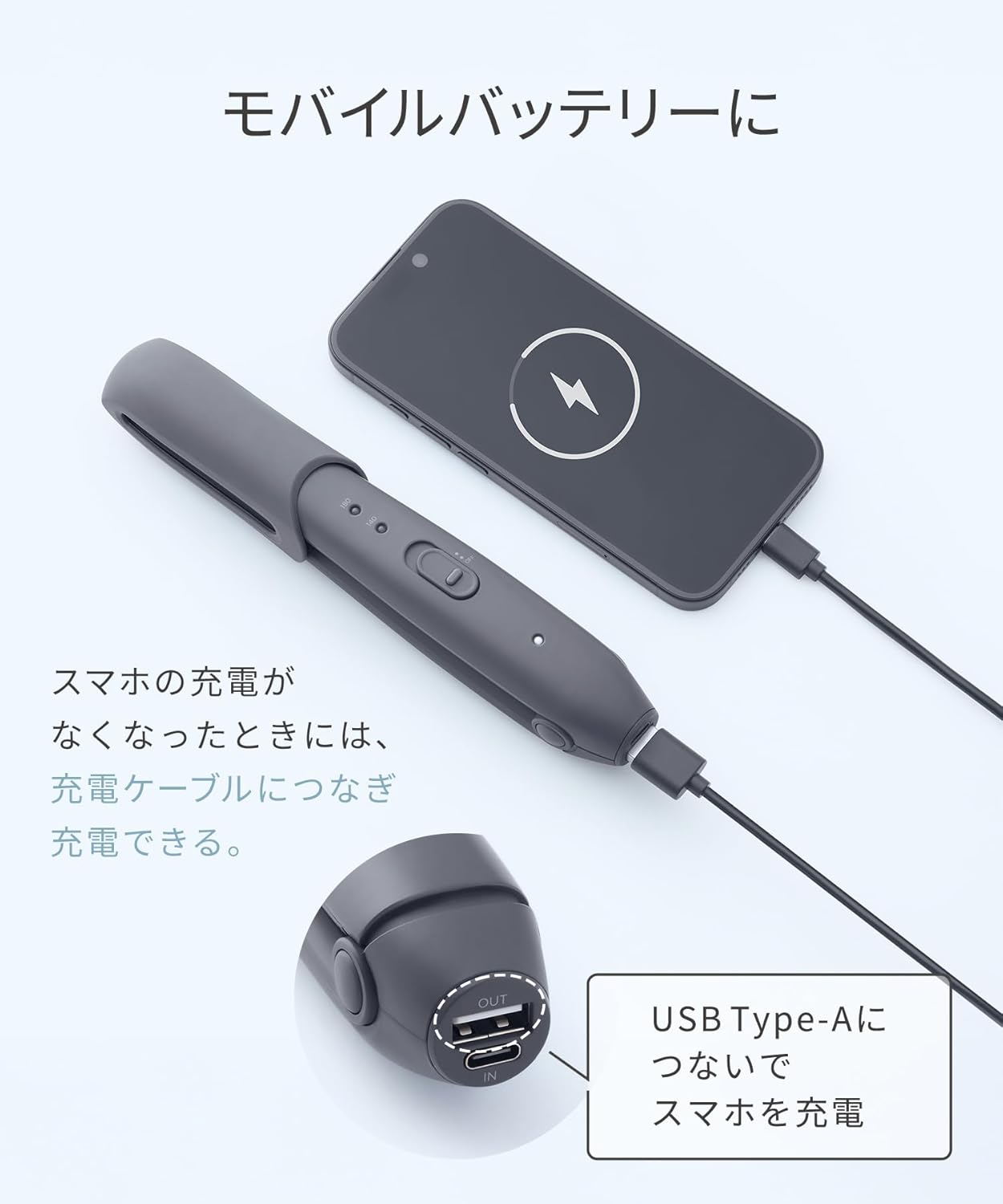 Salonia - 12mm 無線USB充電式迷你電髮夾 直髮夾 Cordless Straightening Iron【平行進口】