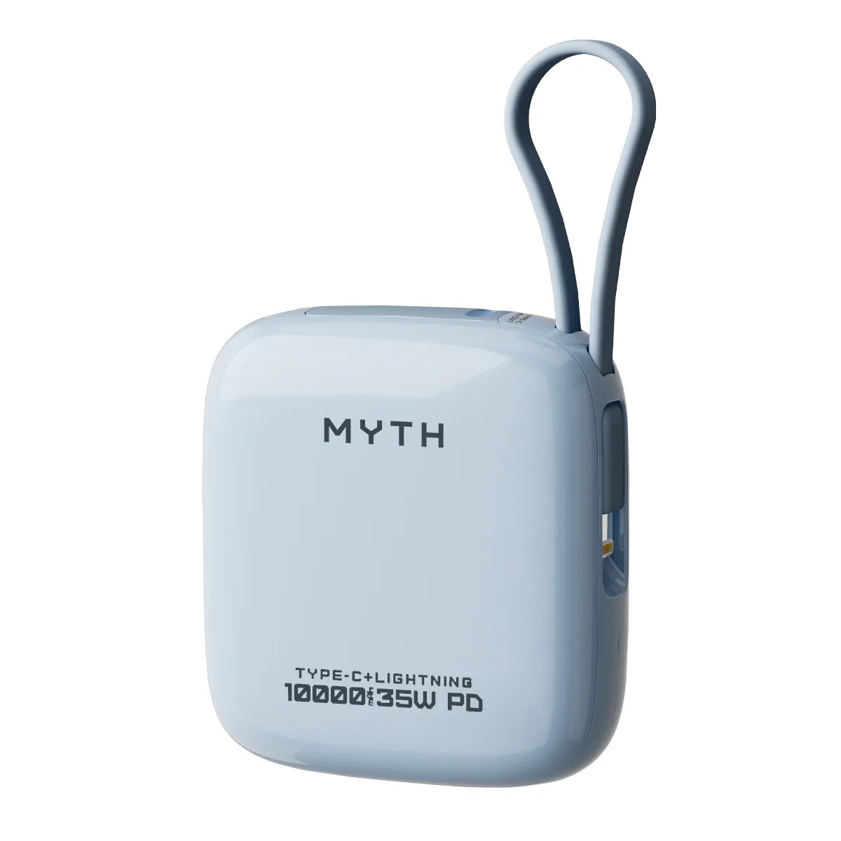 XPower - Myth K13A 迷你內置線PD35W 行動電源 尿袋 (10000mAh, 3C可追溯二維碼)【香港行貨】